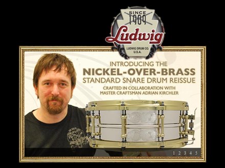 LUDWIG Nickel Over Brass Standard Reissue (2010)