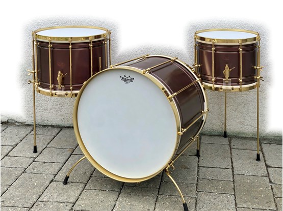 copper shell drum kits