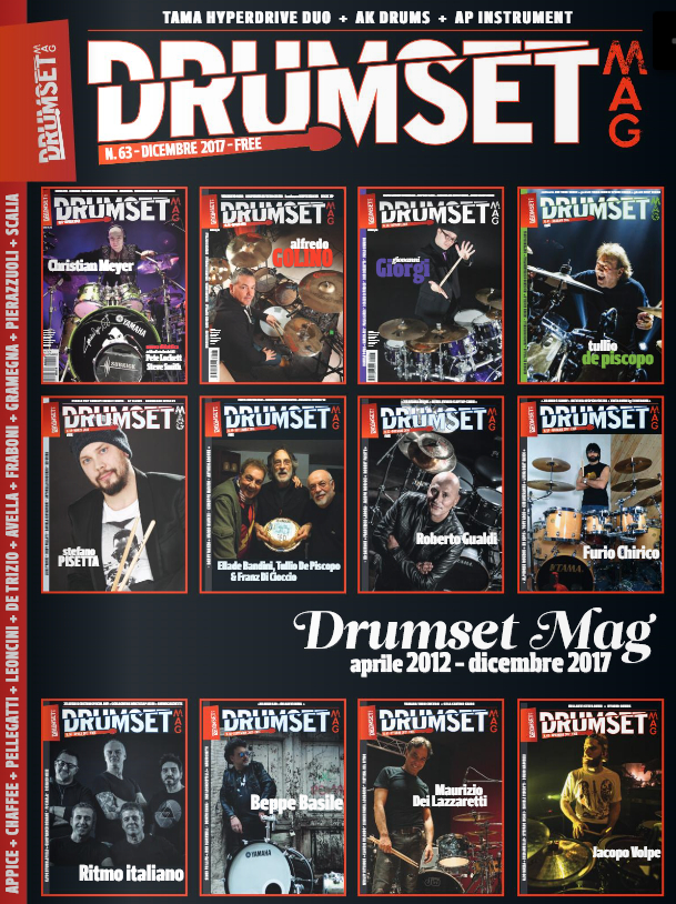 Drumset Mag. (Italy) - Dec. 2017