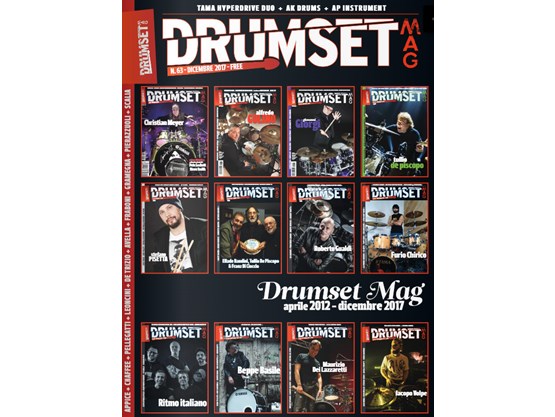 Drumset Mag. (Italy) - Dec. 2017