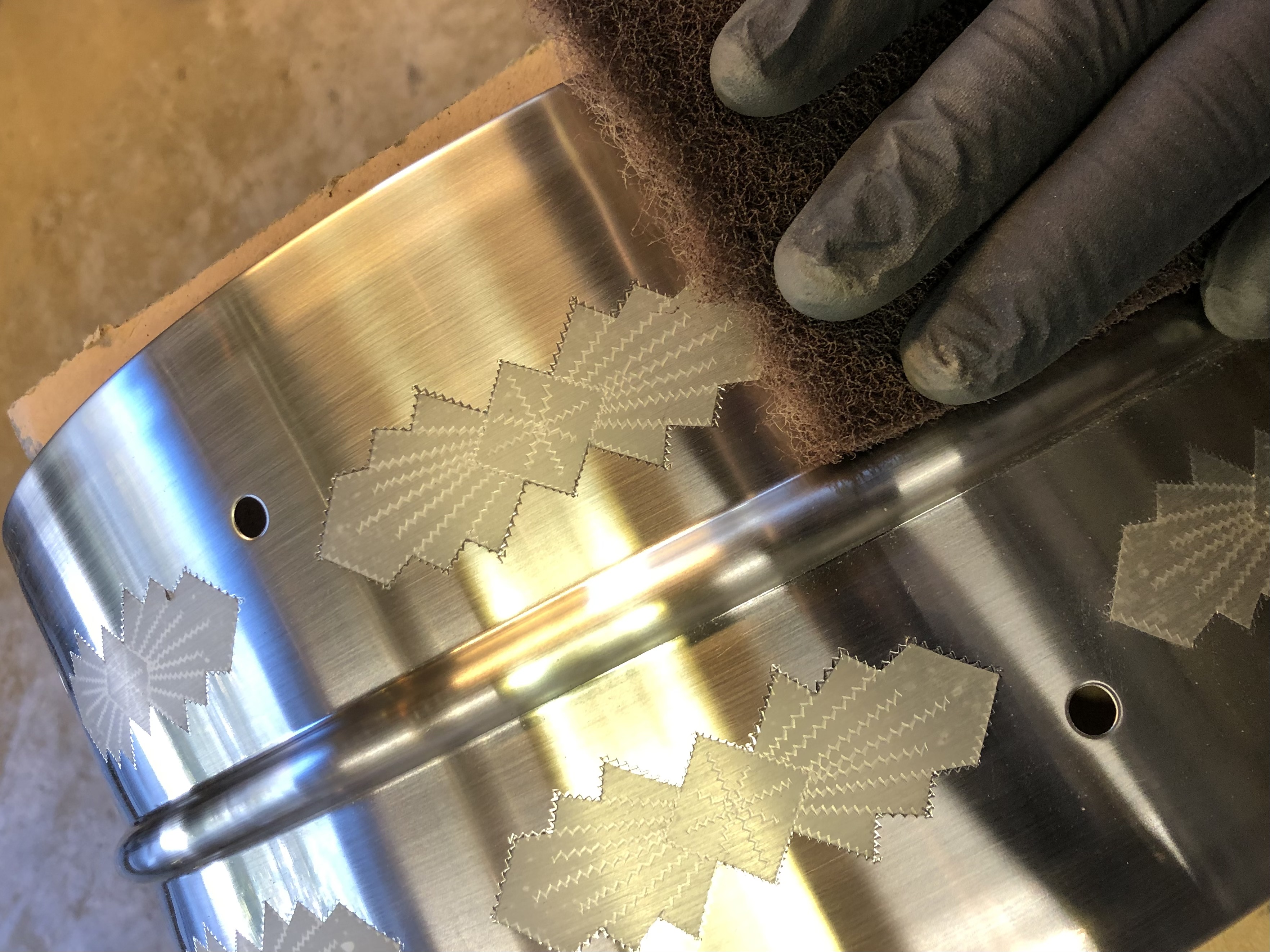 ...still brushing the shell :)