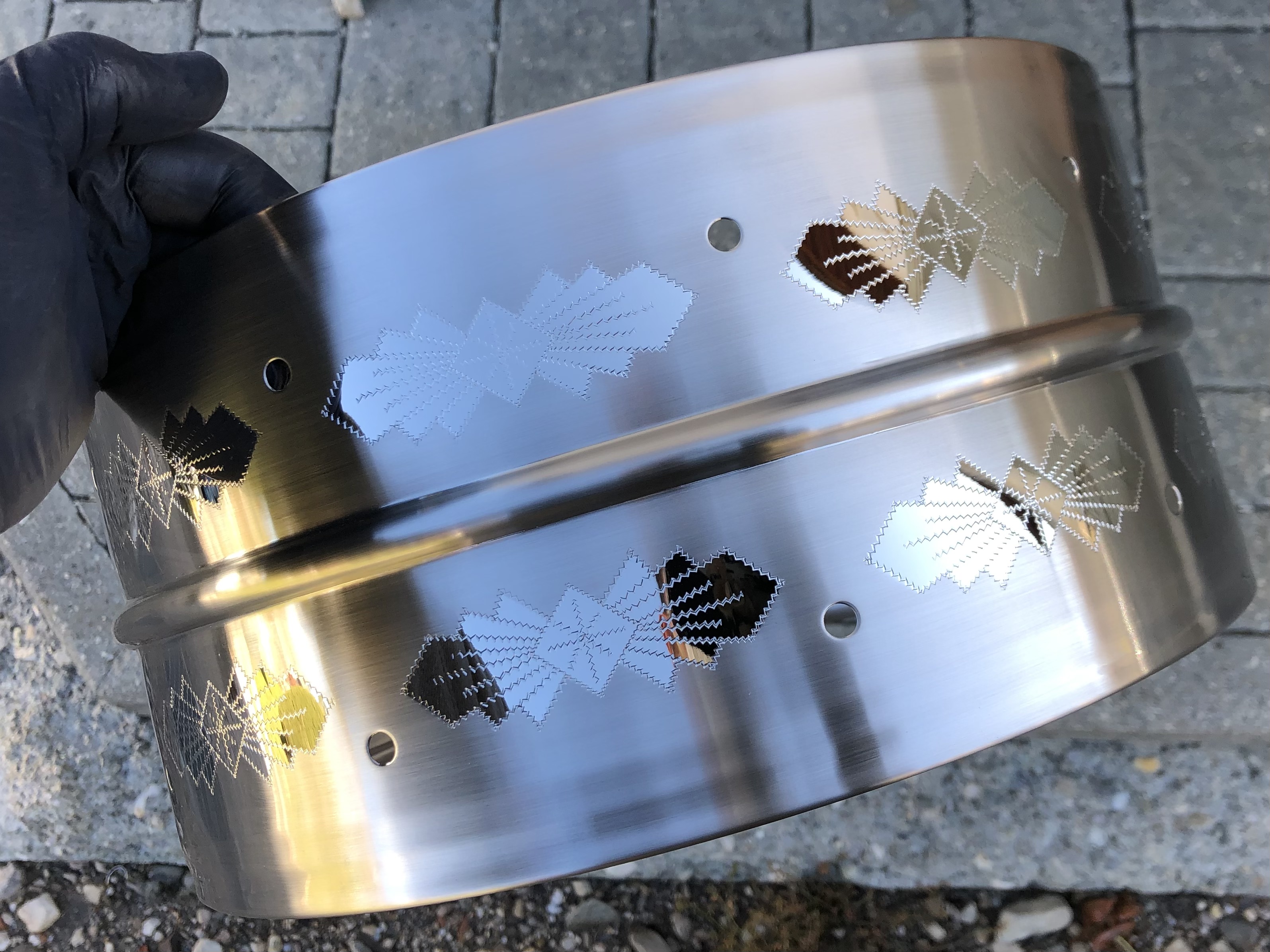 ...sending it to the plating shop for final 24K gold plating!